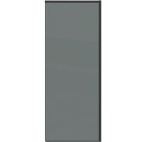 Душевая стенка Grossman Galaxy 80 200.K33.01.80.21.10 профиль Черный матовый стекло тонированное — фото 1, Боковые стенки
