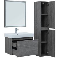 Товар: Тумба под раковину Aquanet Nova Lite 75 242274 подвесная Дуб рошелье - фото 9 Тумба под раковину Aquanet Nova Lite 75 242274 подвесная Дуб рошелье — фото 9, Тумбы под раковину