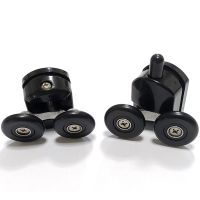 Душевой уголок Abber Schwarzer Diamant 110x100 AG30110B5-S100B5 профиль Черный стекло прозрачное — фото 3, Прямоугольные душевые уголки