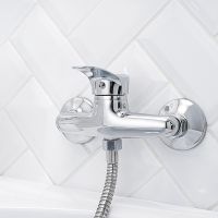 Смеситель для душа Ростовская Мануфактура Сантехники SL86-003 Хром — фото 2, Смесители