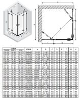 Товар: Душевой уголок New Trendy Avexa Black 90х100 EXK-1614 профиль Черный стекло прозрачное - фото 13 Душевой уголок New Trendy Avexa Black 90х100 EXK-1614 профиль Черный стекло прозрачное — фото 13, Душевые уголки