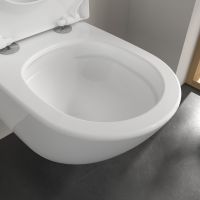 Унитаз Villeroy&Boch Subway 3.0 4670TSR1 подвесной с сиденьем Микролифт — фото 7, Подвесные унитазы