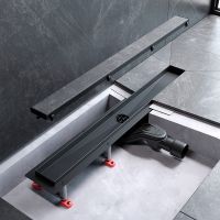 Душевой лоток AM.PM MasterFlow 70 W01SC-U11-070-04BM с Черной матовой решеткой / под плитку Tile — фото 19, Душевые лотки