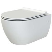 Унитаз Boheme Bianca 963-WM подвесной Белый Матовый без сиденья — фото 1, Унитазы