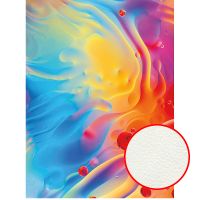 Фреска Ortograf Fluid art 33249 Фактура флок FLK Флизелин (2*2,7) Разноцветный, Абстракция арт-33249 (флок FLK) — фото 1, Фрески