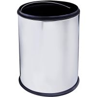 Ведро для мусора WasserKRAFT K-625 Хром — фото 1, Мусорные ведра