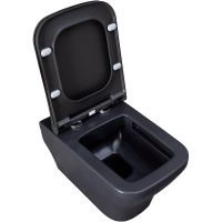 Товар: Унитаз Allen Brau Infinity 4.21011.AN подвесной Антрацит без сиденья - фото 19 Унитаз Allen Brau Infinity 4.21011.AN подвесной Антрацит без сиденья — фото 19, Подвесные унитазы