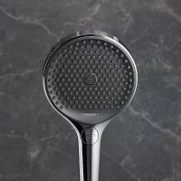 Ручной душ Hansgrohe Rainfinity 26864670 Черный матовый — фото 3, Лейки для душа