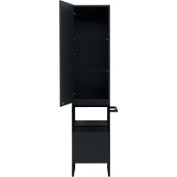 Товар: Шкаф пенал Allen Brau Priority 40 L 1.31006.AM Антрацит матовый - фото 5 Шкаф пенал Allen Brau Priority 40 L 1.31006.AM Антрацит матовый — фото 5, Мебель для ванной