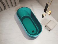 Товар: Ванна из полиэфирной смолы Abber Kristall 170х80 AT9706Aquamarin Бирюзовая без гидромассажа - фото 3 Ванна из полиэфирной смолы Abber Kristall 170х80 AT9706Aquamarin Бирюзовая без гидромассажа — фото 3, Ванны