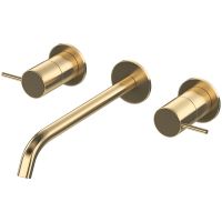 Смеситель для раковины Cezares Leaf LEAF-BLI3L-L-SR Sunrise — фото 1, Смесители для раковины