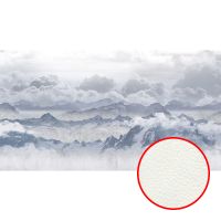 Фреска Ortograf Горы 33617 Фактура флок FLK Флизелин (5,5*3) Фиолетовый/Серый, Горы/Абстракция — фото 1, Фрески