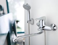 Товар: Смеситель для ванны Frap H01 F2201 универсальный Хром - фото 2 Смеситель для ванны Frap H01 F2201 универсальный Хром — фото 2, Смеситель для ванны