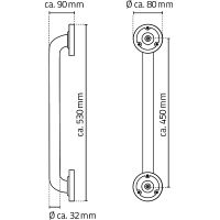 Товар: Поручень Ridder Sam А00145110 Черный - фото 5 Поручень Ridder Sam А00145110 Черный — фото 5, Поручни для ванной