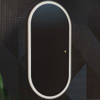 Зеркало Silver Mirrors Виола-ТХ 60 LED-00002695 с подсветкой Белое с сенсорным выключателем и диммером — фото 1, Зеркала в ванную комнату