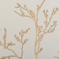 Обои Andrea Rossi Spectrum Pro 54386-1 Винил на флизелине (1,06*10) Белый/Золото, Листья/Рогожка — фото 1, Обои для стен