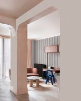 Обои Grandeco Atmosphere AT1012 Винил на флизелине (0,53*10,05) Серый, Рогожка — фото 3, Обои для стен