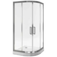 Душевой уголок Excellent 600 90х90 KAAC.1901.900.LP профиль Хром стекло прозрачное — фото 1, Душевые уголки