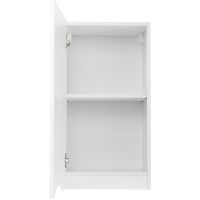 Подвесной шкаф BelBagno Fly-Marino 40 L FLY-MARINO-750-1A-SC-BL-P-L Bianco Lucido — фото 3, Шкафы для ванной