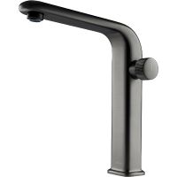 Смеситель для раковины Black&White Universe U7640GM 7640GM Gun Metal — фото 1, Смесители