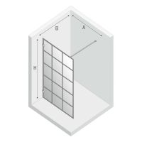 Товар: Душевая перегородка New Trendy Avexa Black 120 EXK-2025 профиль Черный стекло прозрачное - фото 6 Душевая перегородка New Trendy Avexa Black 120 EXK-2025 профиль Черный стекло прозрачное — фото 6, Душевые перегородки