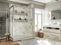 Душевой уголок STWORKI Эстерсунд 120x80 3GW012TTKK000 профиль Хром матовый стекло прозрачное — фото 4, Душевые уголки