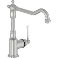 Товар: Смеситель для кухни Jacob Delafon Cleo 1889 E24317-VS Матовая сталь - фото 2 Смеситель для кухни Jacob Delafon Cleo 1889 E24317-VS Матовая сталь — фото 2, Смесители для кухни