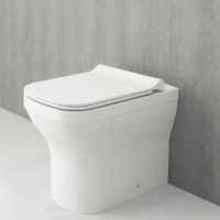 Товар: Унитаз Bocchi Firenze 1298-001-0129 приставной без сиденья - фото 2 Унитаз Bocchi Firenze 1298-001-0129 приставной без сиденья — фото 2, Унитазы