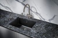 Кухонная мойка Milacio Leon 55 Cuarzo Черная матовая арт-MC.77081 — фото 3, Кухонные мойки