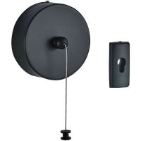 Сушилка для белья Haiba HB120-7 Черная матовая — фото 1, Сушилки для белья