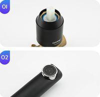 Смеситель для раковины Gappo G03-6 G1003-26 Черный матовый Хром — фото 5, Смесители для раковины