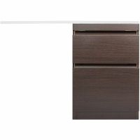 Тумба под раковину Style Line Даллас Люкс Plus 120 R СС-00000424 Венге — фото 1, Тумбы под раковину