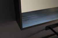 Товар: Зеркало Allen Brau Reality 100 1.32020.BB с подсветкой Черный браш с сенсорным выключателем - фото 5 Зеркало Allen Brau Reality 100 1.32020.BB с подсветкой Черный браш с сенсорным выключателем — фото 5, Мебель для ванной