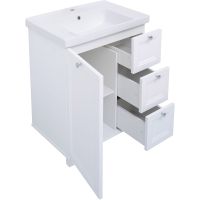 Товар: Тумба под раковину Aquanet Амели 70 261988 Белая матовая - фото 6 Тумба под раковину Aquanet Амели 70 261988 Белая матовая — фото 6, Мебель для ванной