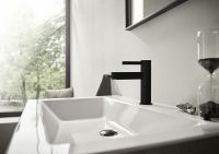 Смеситель для раковины Hansgrohe Finoris Черный матовый арт-76020670 — фото 3, Смесители для раковины