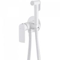 Гигиенический душ со смесителем Abber Weiss Insel AF8025W Белый — фото 1, Гигиенические души