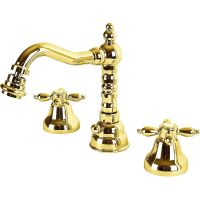 Смеситель для биде Cezares Nostalgia-BBS2-03/24 Золото 24 карат — фото 1, Смесители для биде