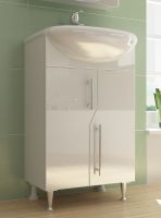 Тумба под раковину Vigo Grand 60 tn.GRA.UYU.60.2D Белая — фото 2, Тумбы под раковину