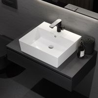 Товар: Раковина Berges Ego 50 182002 Белая глянцевая - фото 4 Раковина Berges Ego 50 182002 Белая глянцевая — фото 4, Раковины накладные