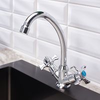 Смеситель для кухни Ростовская Мануфактура Сантехники Boou BA5333-8F-B723 Хром — фото 6, Смесители