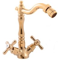 Смеситель для биде Rav Slezak Morava retro MK121.5/9Z Золото — фото 2, Смесители для биде