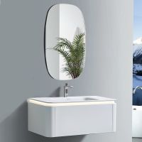 Тумба с раковиной Black&White Universe U925.1000 100 9251000 подвесная Milk white — фото 8, Мебель для ванной