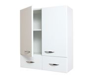 Шкаф Onika Кредо 60.2 Белый — фото 1, Шкафы для ванной