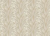 Обои Grandeco Cumaru CU 3003 Винил на флизелине (0,53*10,05) Бежевый/Зеленый/Коричневый, Листья — фото 2, Обои для стен