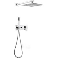 Душевая система Abber Daheim AF8218 Хром — фото 1, Встраиваемые душевые комплекты