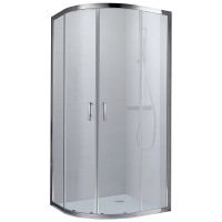 Душевой уголок Koller Pool Aqua Line 90X90 R90RG профиль Хром стекло матовое — фото 1, Душевые уголки