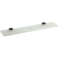 Стеклянная полка Bemeta Nero 135002240 Черная матовая — фото 1, Полки для ванной и душа