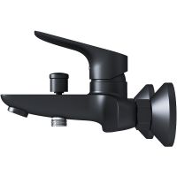 Смеситель для ванны Damixa Jupiter 771000301 Черный матовый — фото 2, Смесители