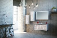 Зеркало Marka One Romb 90 White — фото 2, Зеркала в ванную комнату