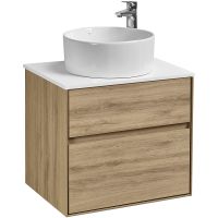 Столешница под раковину Aquaton Либерти 60 Белый глянец арт-1A280903LY010 — фото 3, Столешницы под раковину